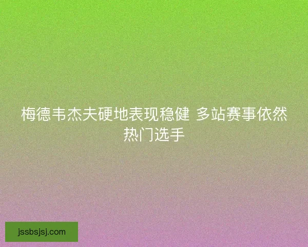 梅德韦杰夫硬地表现稳健 多站赛事依然热门选手